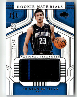 2024-25 Panini NT NBA No. RM-TDS Tristan da Silva Rookie Patch 25/99