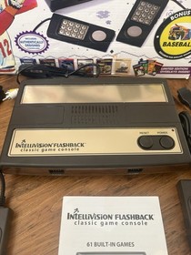 INTELLIVISION Flashback Classic Console 61 Games With Box. Tested.