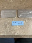 2 ENGLEHARD 1 OZ. .999 FINE SILVER BARS