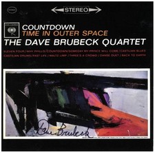 Dave Brubeck Signed Countdown Autographed Cd Booklet