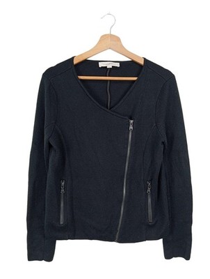 LOFT Cardigan Damen Jacke Gr. DE 38 blau Casual-Look