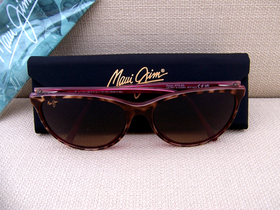 New* Custom MAUI JIM OCEAN Tortoise-Raspberry & HCL Bronze