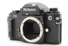  Near MINT Nikon FA Black 35mm SLR Film Camera Body Only MF From JAPAN