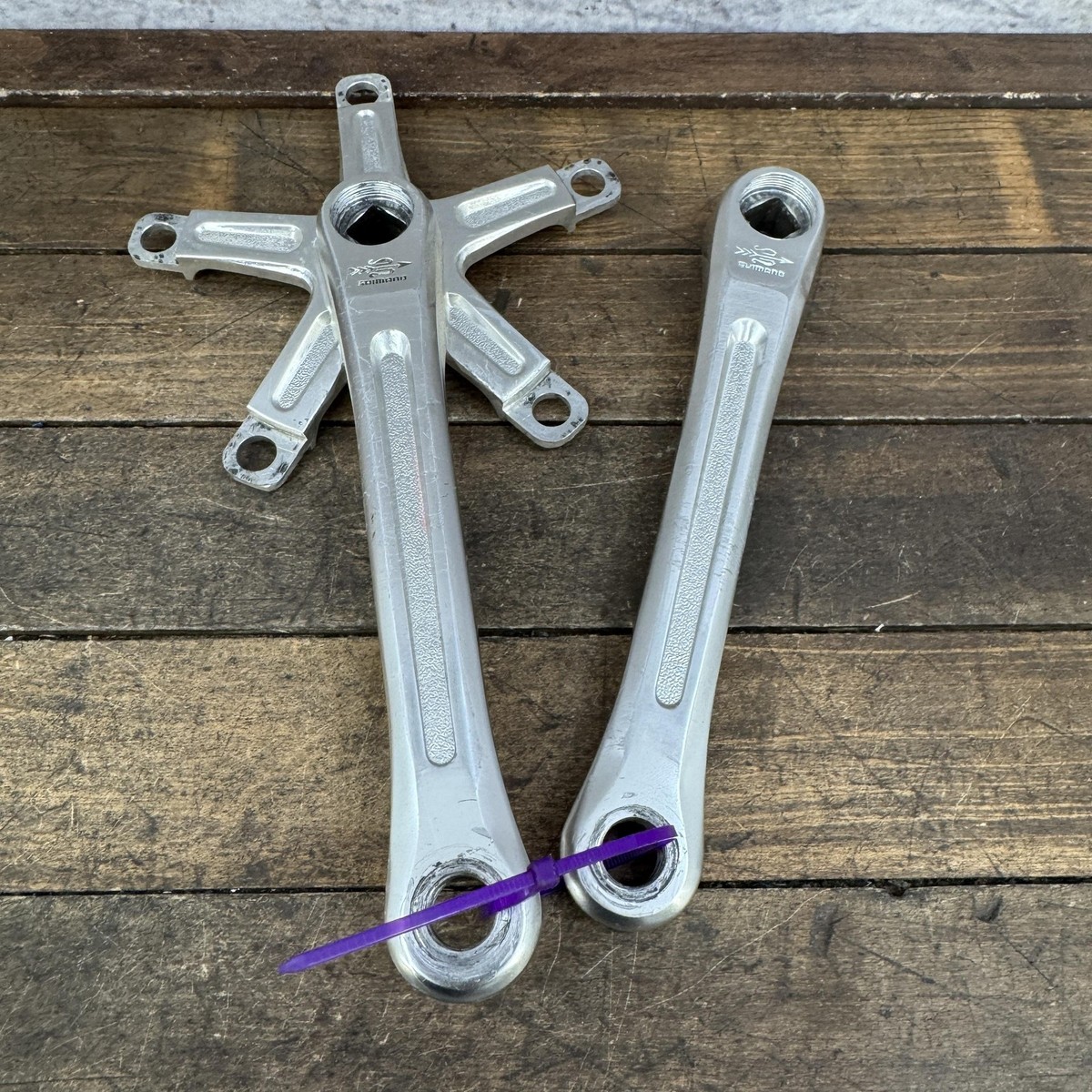 Vintage Shimano Golden Arrow BMX Crankset 170mm 130 BCD Japan 105