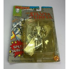 Product Image: Silver Surfer Speed Surfer Figure Marvel Super Heroes Toy Biz 1994 NIB