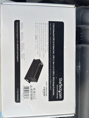 StarTech.com HB30A7AME Industrial 7-Port USB 3.0 Hub 5Gbps Panel Mount