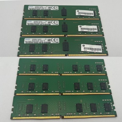 Lot of 6 - 8GB DDR-4 2933Y MHz ECC REG. M393A1K43DB1-CVFBY