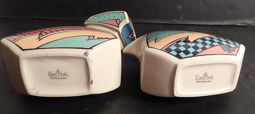 Crémier et sucre pop art vintage années 80 Rosenthal Studio Line Dorothy Hafner FLASH - Photo 3/3