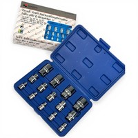 Torx SteckschlüSsel-Satz E4-E24 NÜSse 1/2 3/8 Zoll E-Profil StecknüSse 14 Tlg.