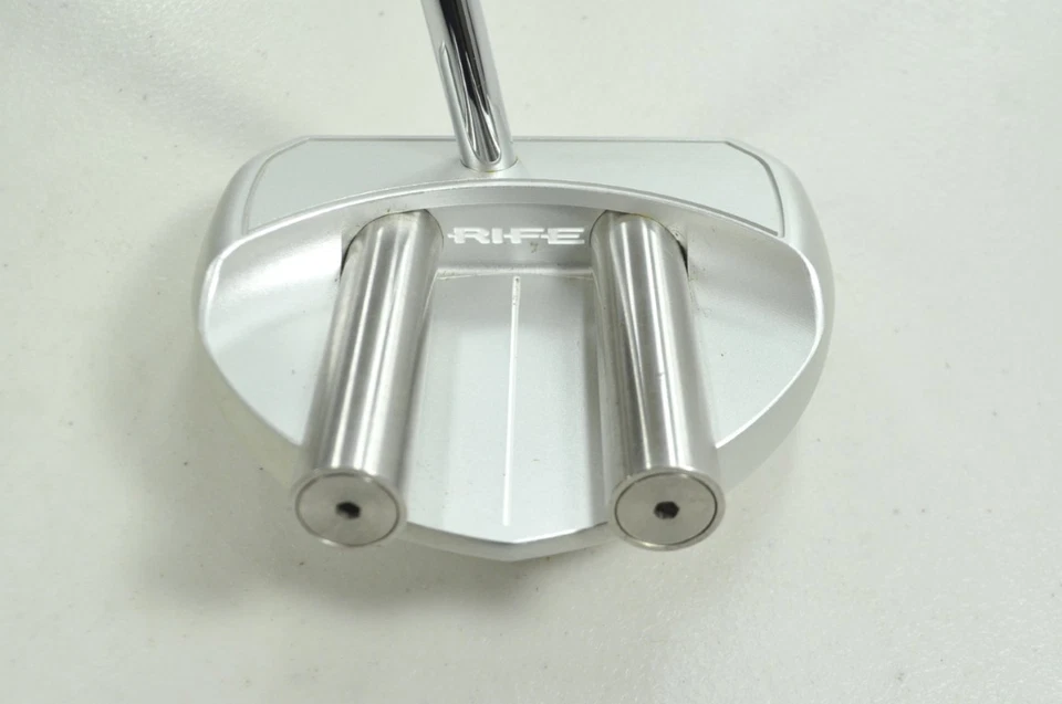 Putter derecho Guerin Rife Vault 001 Legend dos barras 50" acero # 199763 Foto 4 de 4