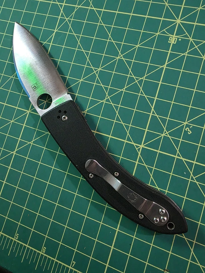 Carpeta china Spyderco Big Lum ¡RARA! Foto 3 de 4