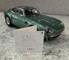 CMC 1:18 ASTON MARTIN DB4 GT Zagato 1961 Green Diecast Car Model Collection