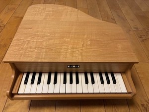 KAWAI Mini Grand Piano Natural Brown Toy Kids Japan Used
