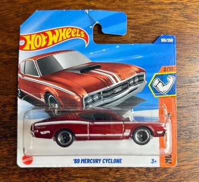 Hot Wheels '69 Mercury Cyclone - Rot - 2/10 Muscle Mania 2025 - HYY61 165/250