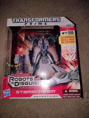 Hasbro Transformers Prime Robots in Disguise Voyager Class Series 1 - Starscream