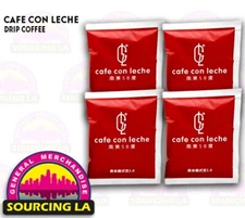 Café Con Leche Drip Coffee – Medium Roast Latin | Creamy | Set of 4
