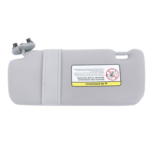 With Mirror Gray Right Passenger Side Sun Visor New For 2009-2013 Toyota Corolla - Picture 6 of 12