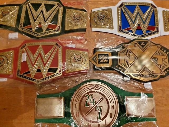 wwe 24 7 championship toy belt