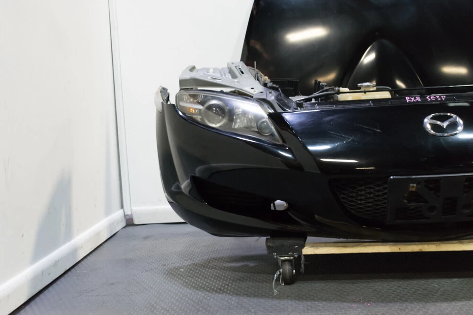 JDM used Black SE3P Mazda RX-8 Front Clip with HID Headlights for 2003-2008 RX8 Foto 3 de 4