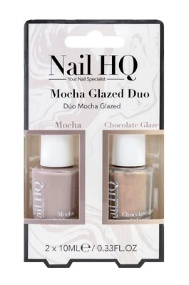 Nail HQ Mocha Glazed Duo