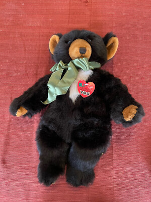 DEAN'S CHILDSPLAY UK ENGLAND Plush Chocolate Brown Teddy BEAR 21'', Used With Tag