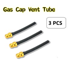 3 PIEZAS Tapa de Combustible Tanque Ventilación Manguera Válvula Respirador Tubo Para Motocicleta Motocicleta ATV