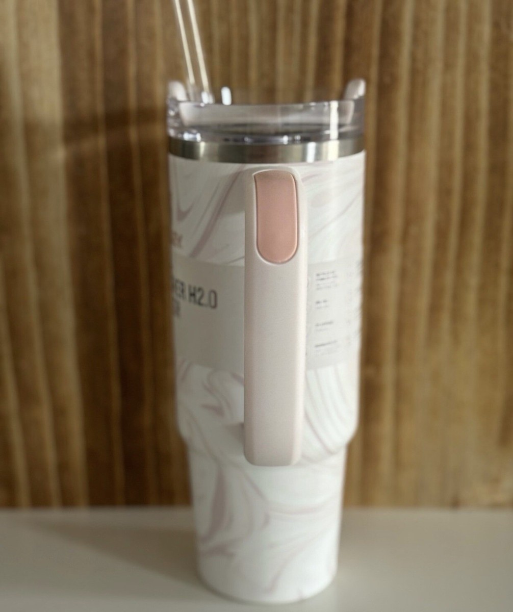 Stanley 40 fl. oz. Rose Quartz Swirl Quencher H2.0 FlowState