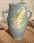 Roseville Fresia Vase #1176 6.25" T x 5" W