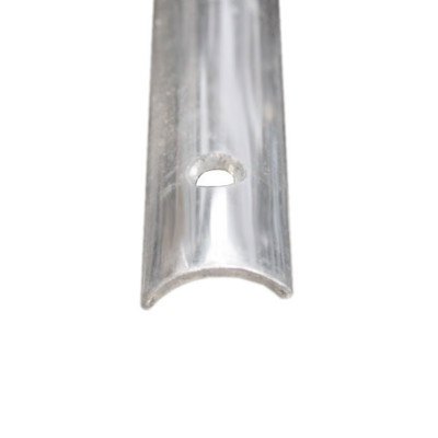 Taco Metals Boat Rub Rail Insert S11-4511P8 | 3/4 Inch Hollow Back SS (8FT)
