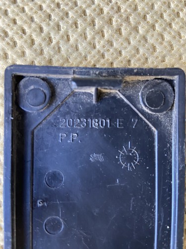 1982-1992 Camaro Firebird Door Lock Delete Bezel Trim - Picture 3 of 5