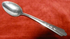 Grapefruit Spoon Ekco EKS7 Chevron Pattern Stainless Steel Flatware USA 6"