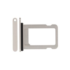 Single Sim Card Tray For iPhone 12 A2402 /iPhone 13 A2631 - Starlight / White