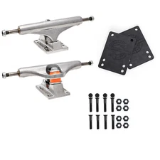 Independent Skateboard Trucks Mids + Risers & Hardware Mounting Kit - All Sizes