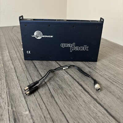Lectrosonics Quad Pack - Made For Two Lectrosonics SR A/B/C W/ Cord