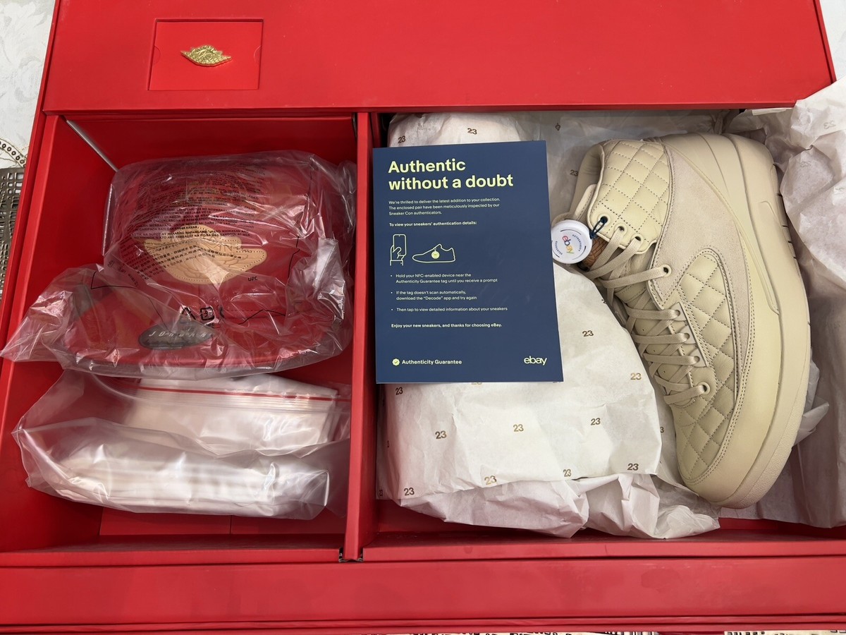 NIKE AIR JORDAN JUST DON X AIR JORDAN 2 RETRO 'BEACH SIZE NIKE AIR JORDAN JUST DON X AIR JORDAN 2 RETRO 'BEACH SIZE