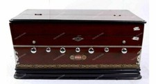 Professioal BINA 7 Stopper 3.25 Multifold Bellow 39 Keys Double Reeds Harmonium