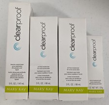 MARY KAY CLEARPROOF Blemish Toner, Acne Treatment,  Oil-free Moisturizerx2