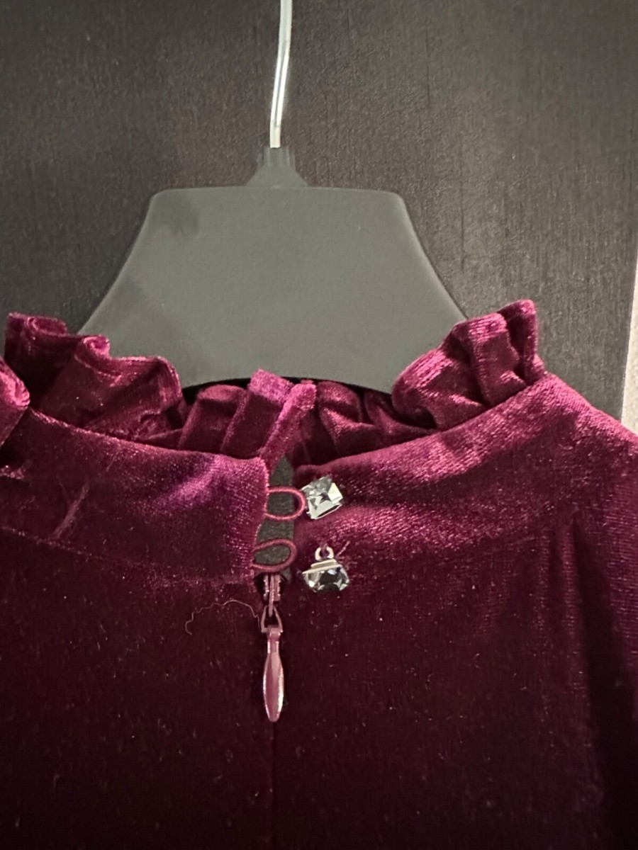 ted baker pleated velvet midi dress MidWeek - Marjorie Francis: Ted Baker 'Cornela' pleated velvet midi dress  $395, bow detail cross body $195, bow ring in rose gold $65 and 'Kaawa'  court shoes $190