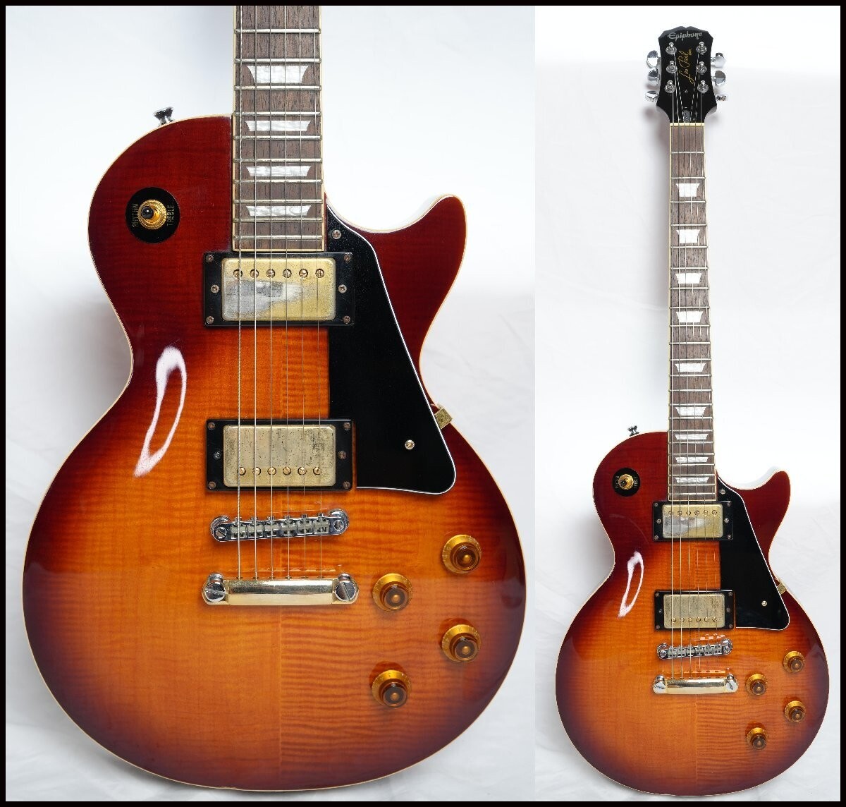 Used 2003 Epiphone by Gibson Les Paul Standard Plus Top Used 2003 Epiphone by Gibson Les Paul Standard Plus Top