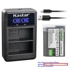 Kastar Battery LCD2 USB Charger for Nikon EN-EL15e Nikon Z6 Nikon Z7Q3 Camera