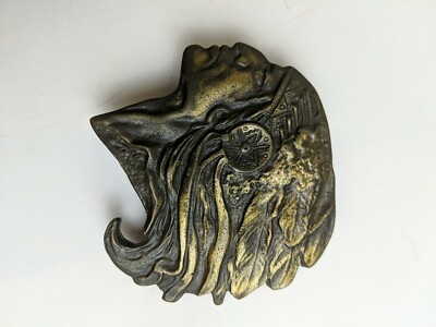 indian chief belt buckle