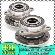 Pair Front Wheel Bearing Hubs For 2014 - 2023 Jeep Cherokee Off Road Suspension