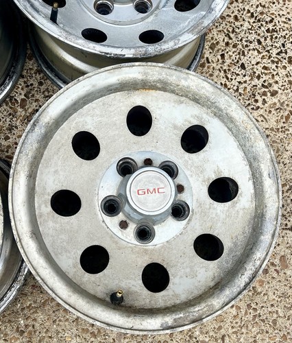 Factory OEM 1973-87 Chevrolet GMC C10 1500 Truck Aluminum Wheels 15X7 5 ...