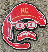 Kansas City Chiefs Coach Andy Reid Wall Hanging ~ KC Chiefs