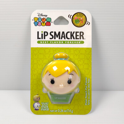 Lip Smacker Pixie Peach Pie Lip Balm Disney Tinkerbell Tsum Tsum Chapstick