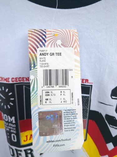 NEU Adidas DFB Deutschland Trikot Shirt WM 1990 Größe XL Brehme - Bild 5 von 9