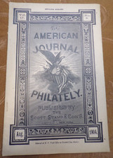 Magazine The American Journal of Philately Aug 1904 Scott vol 17 no 8 (L58)