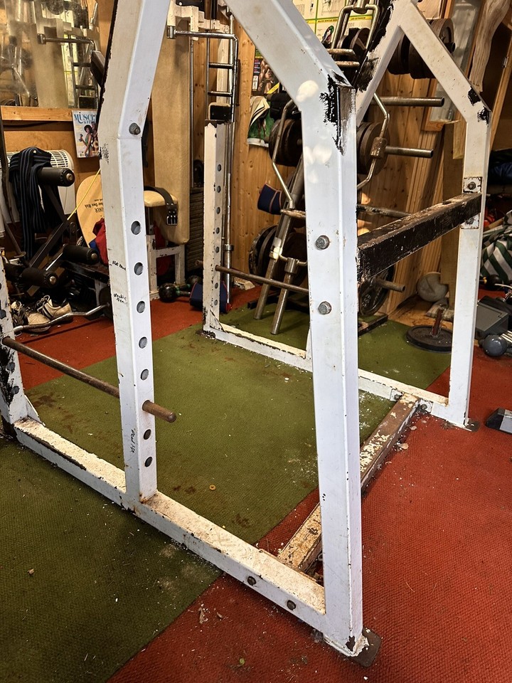 squat rack , Gym Cage (gym equipment) eBay