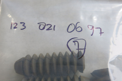 MERCEDES BENZ W123 Cable Cover Protector Hoses for Door Jamb OEM  