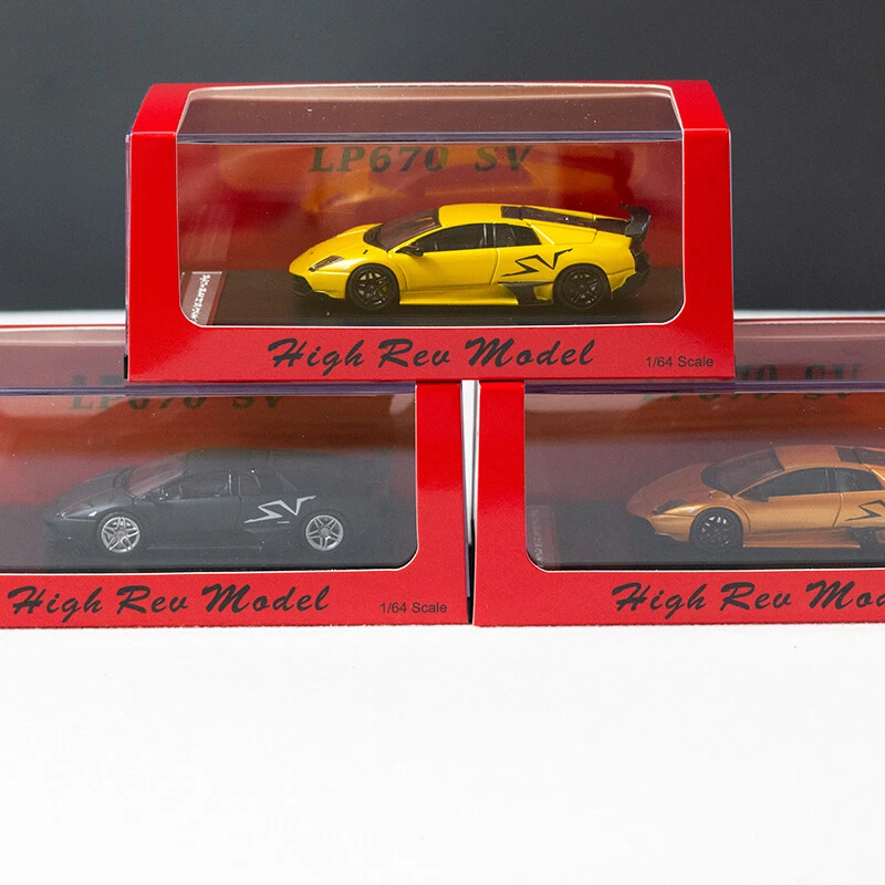 High Rev Model 1:64 Lamborghini LP670 SV car Model | eBay